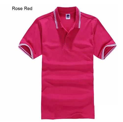 New Brand Men's Polo Shirt For Men Desiger Polos Men Cotton Short Sleeve shirt Clothes jerseys golftennis Plus Size XS- XXXL