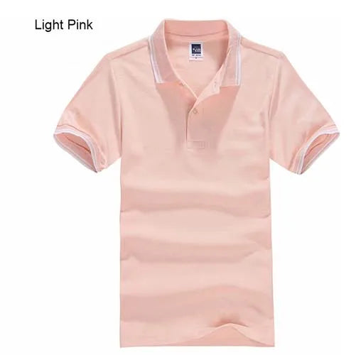 New Brand Men's Polo Shirt For Men Desiger Polos Men Cotton Short Sleeve shirt Clothes jerseys golftennis Plus Size XS- XXXL