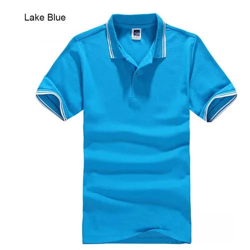 New Brand Men's Polo Shirt For Men Desiger Polos Men Cotton Short Sleeve shirt Clothes jerseys golftennis Plus Size XS- XXXL