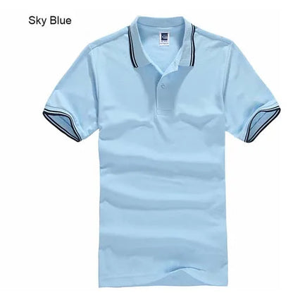 New Brand Men's Polo Shirt For Men Desiger Polos Men Cotton Short Sleeve shirt Clothes jerseys golftennis Plus Size XS- XXXL