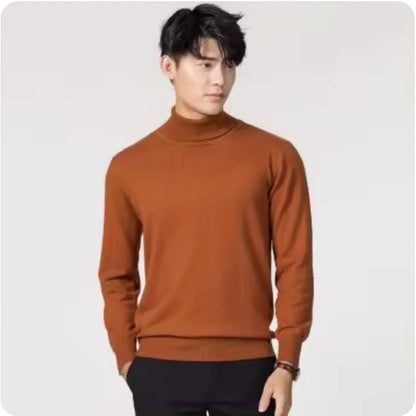 Cashmere turtleneck men sweater clothes for autumn winter jersey hombre pull homme hiver pullover men high neck sweaters