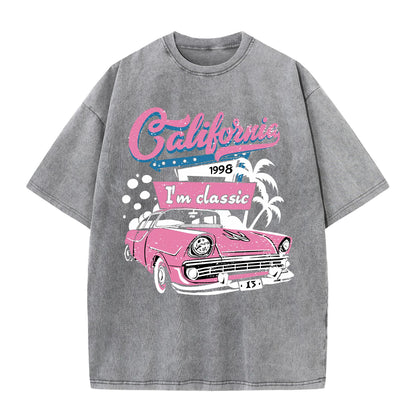 California 1998 I'M Classic Racing Women T Shirt Street Casual Tshirt Breathable Cool Tee Shirtsimple Loose T-Shirt Female