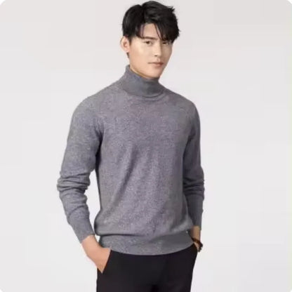 Cashmere turtleneck men sweater clothes for autumn winter jersey hombre pull homme hiver pullover men high neck sweaters