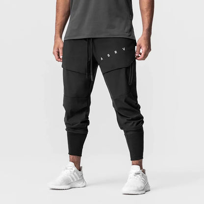 Men's Fashion Casual Pants Gym Fitness Sports Jogging Trousers Streetwear Multi-pocket Cargo Pants Quick Dry Workout Sweatpants