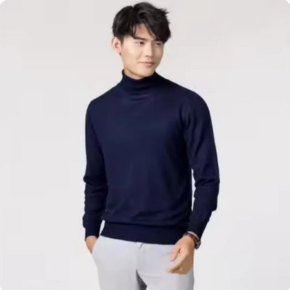 Cashmere turtleneck men sweater clothes for autumn winter jersey hombre pull homme hiver pullover men high neck sweaters