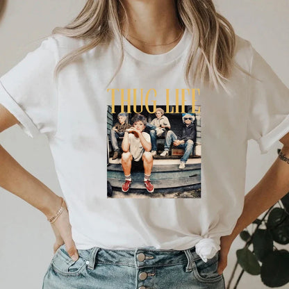 Golden Girls Thug Life Shirt The Golden Girls Fan Shirt Golden Girls Lover Gift 80s TV Sitcom T-Shirt Stay Golden Squad Tee