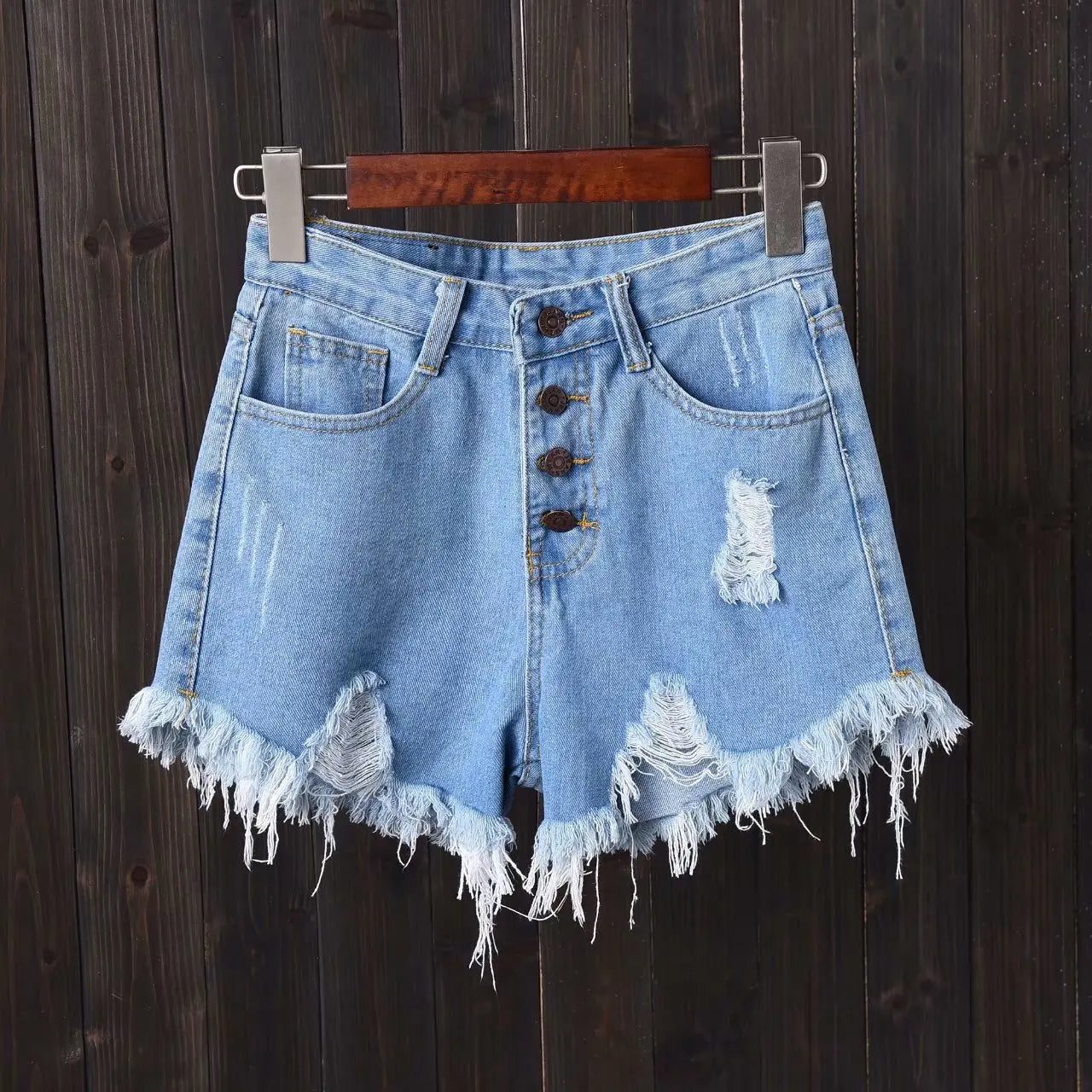 Denim Booty Shorts with Fur Lining for Women, Sexy Short Jeans for Female,Casual and Fashionable, Big Size, High Waisted, Summer